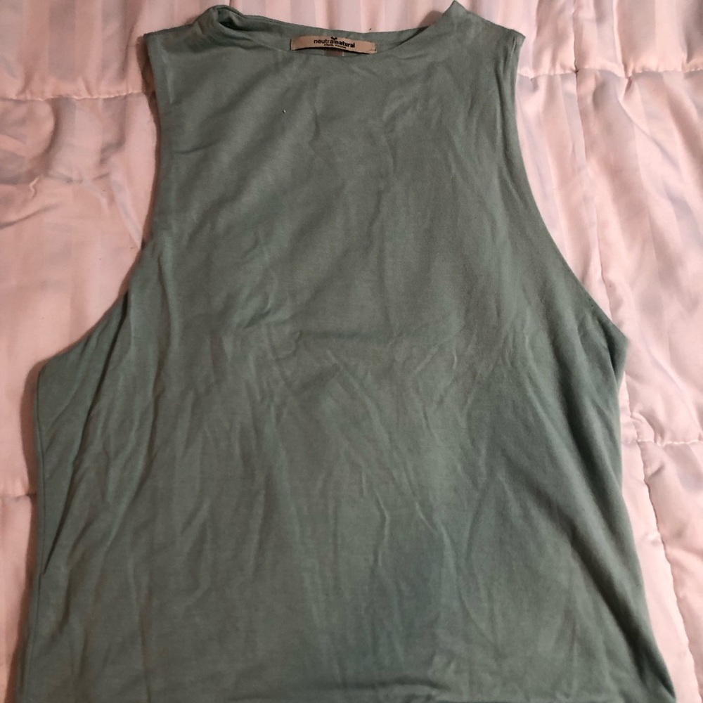 Mint tank top